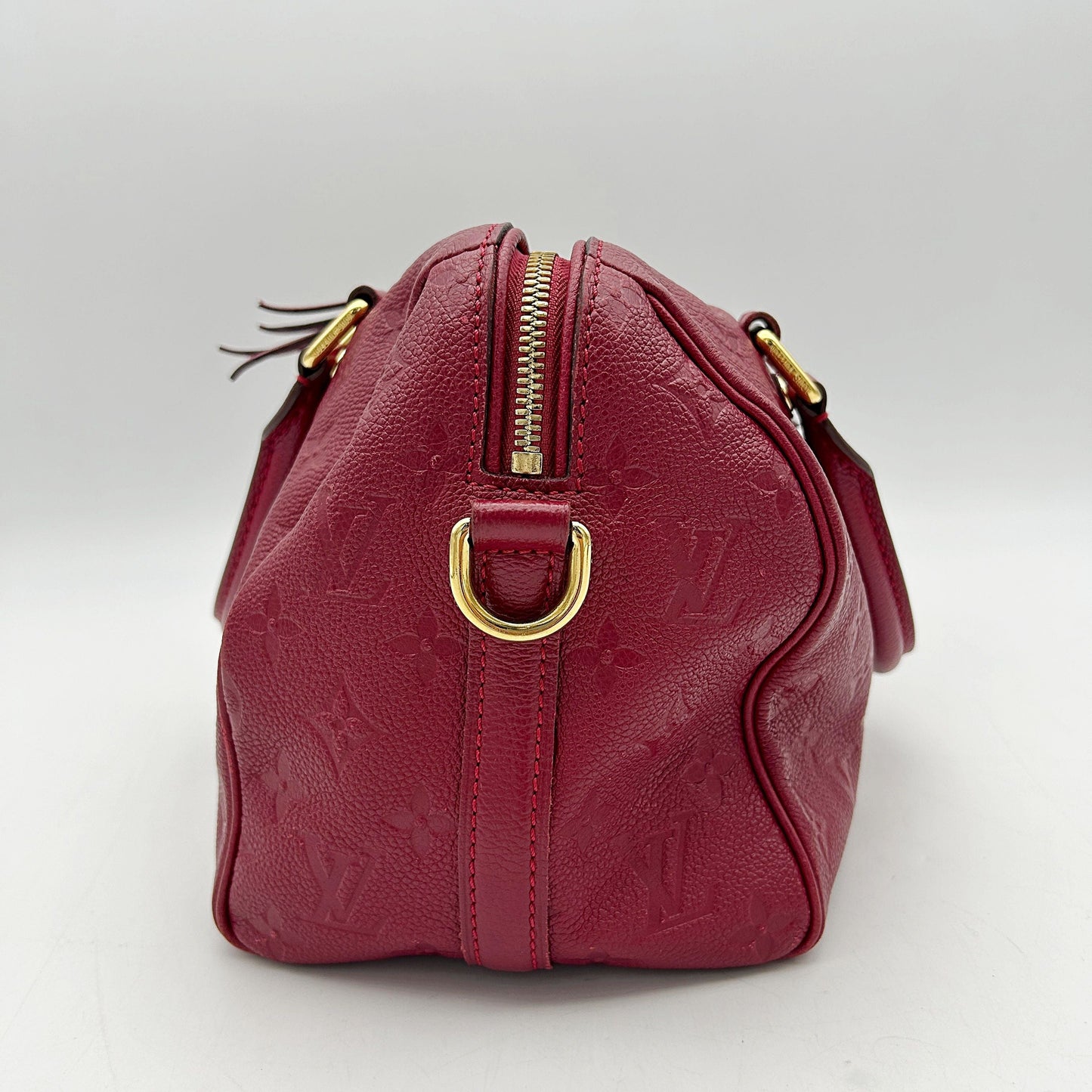 GLM-Monogram Empreinte Speedy Bandouliere 25 - Burgundy Handle Bags, Handbags LA29587