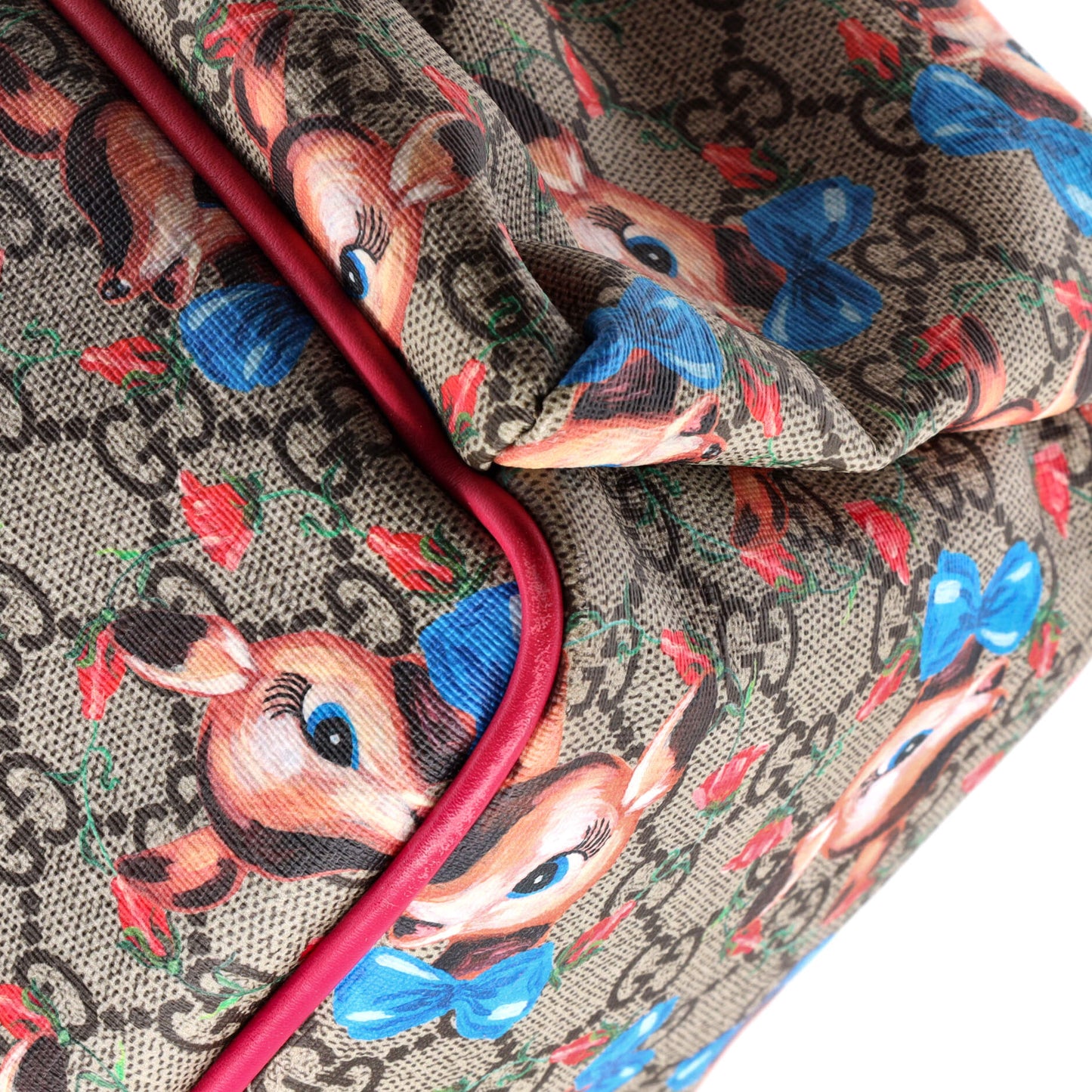 Diaper Bag Printed GG Coated Canvas