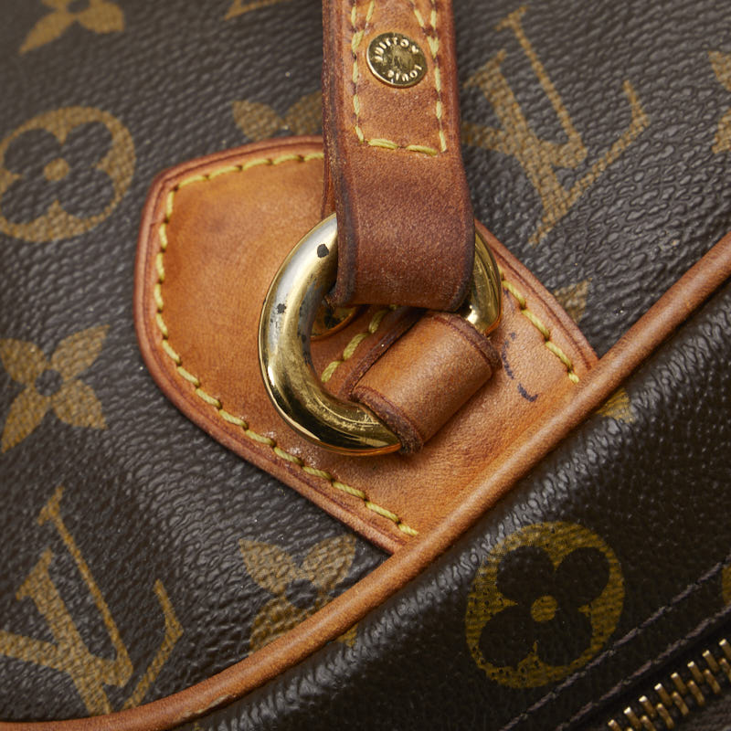 Louis Vuitton Monogram M95565 Handbag PVC/Leather Brown