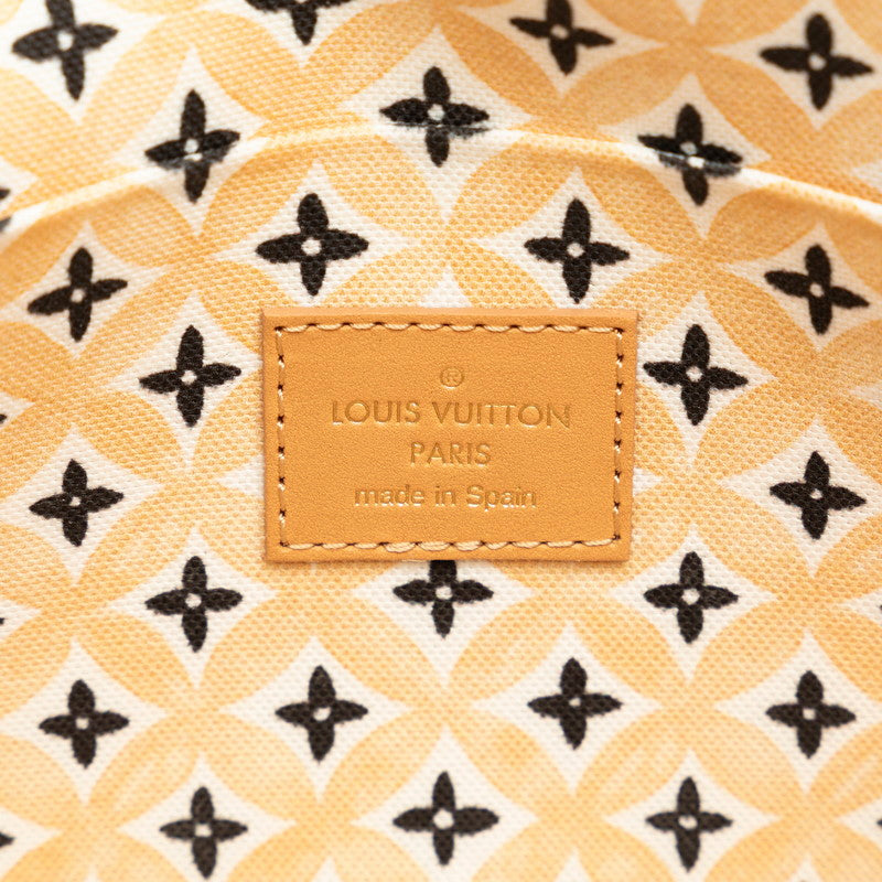 LOUIS VUITTON Louis Vuitton Monogram Linen M82520 Shoulder Bag PVC/Leather White Lady Linen