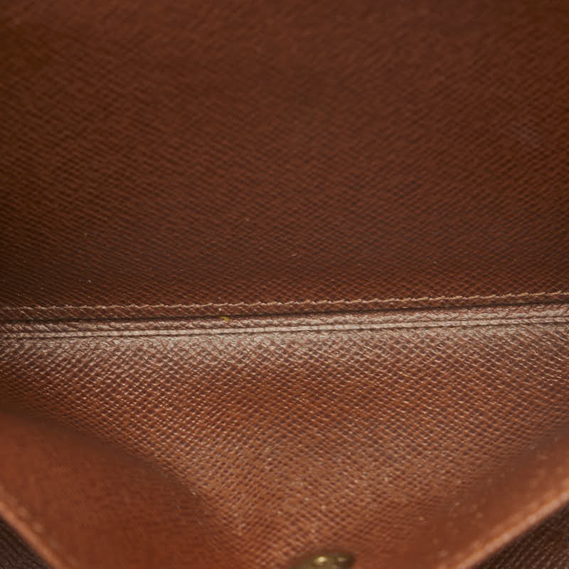 Louis Vuitton Monogram Portraits M61202 Brown PVC Leather  Louis Vuitton Long Wallet