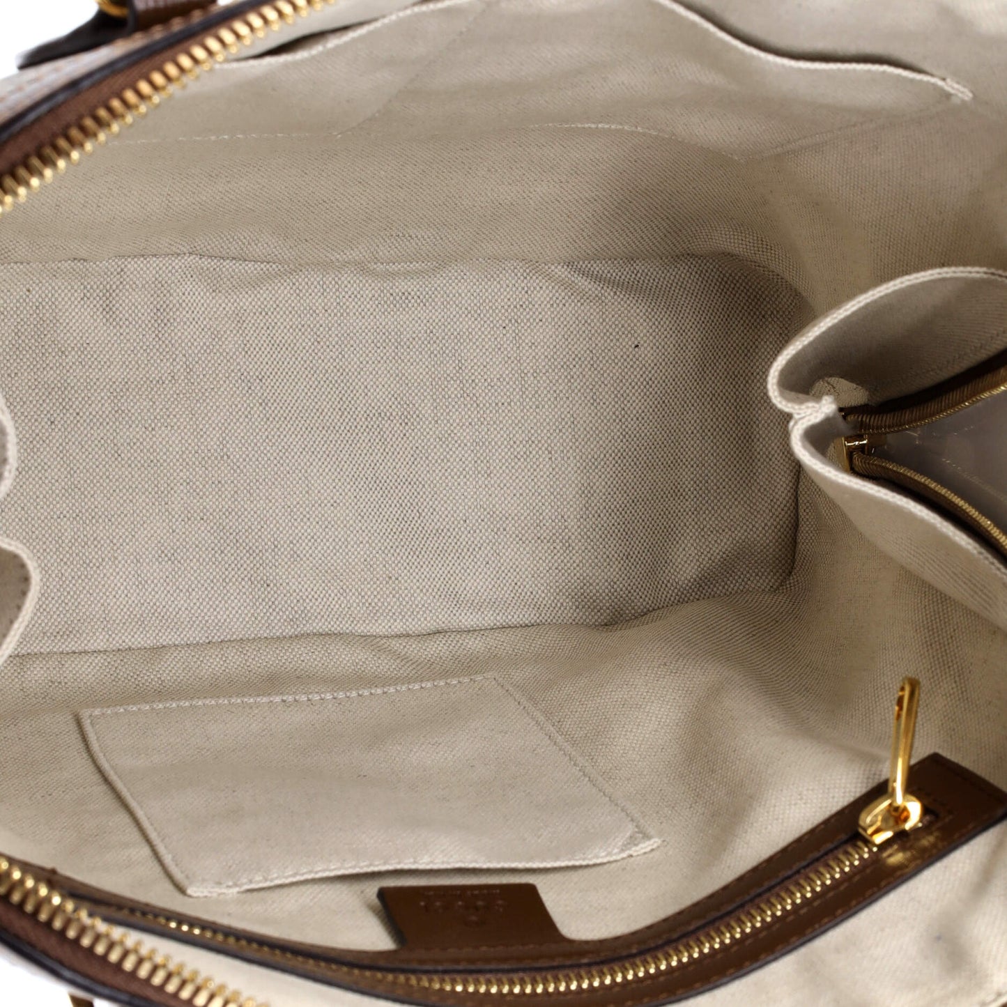 Horsebit 1955 Top Handle Bag GG Coated Canvas Medium