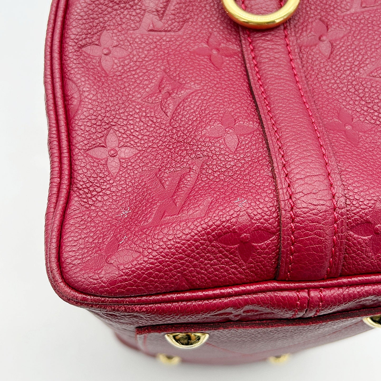 GLM-Monogram Empreinte Speedy Bandouliere 25 - Burgundy Handle Bags, Handbags LA29587