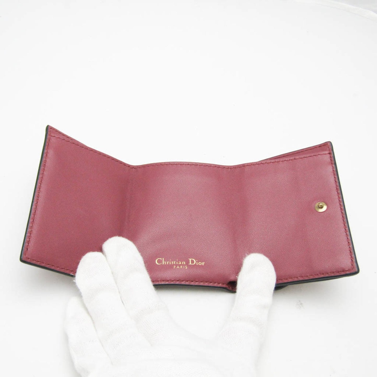 Dior Saddle  Leather Wallet  ()