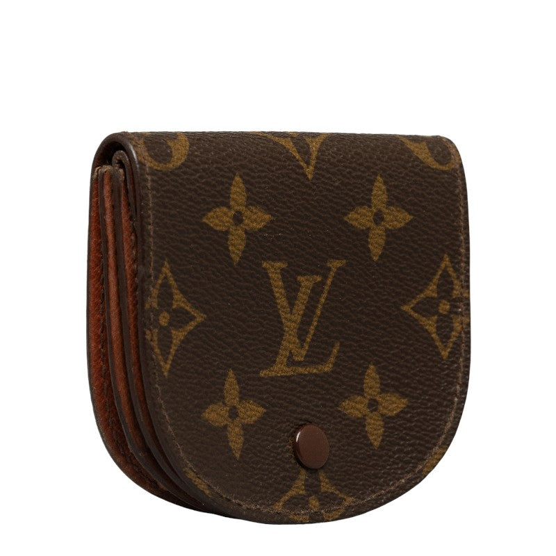 Louis Vuitton Monogram M61970 Coin Case PVC/Leather Brown