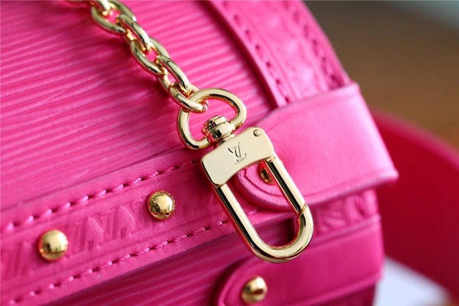 LV Papillon Trunk Epi Pink For Women, WomenÃ¢â‚¬â„¢s Bags, Shoulder And Crossbody Bags 7.5in/19cm LV