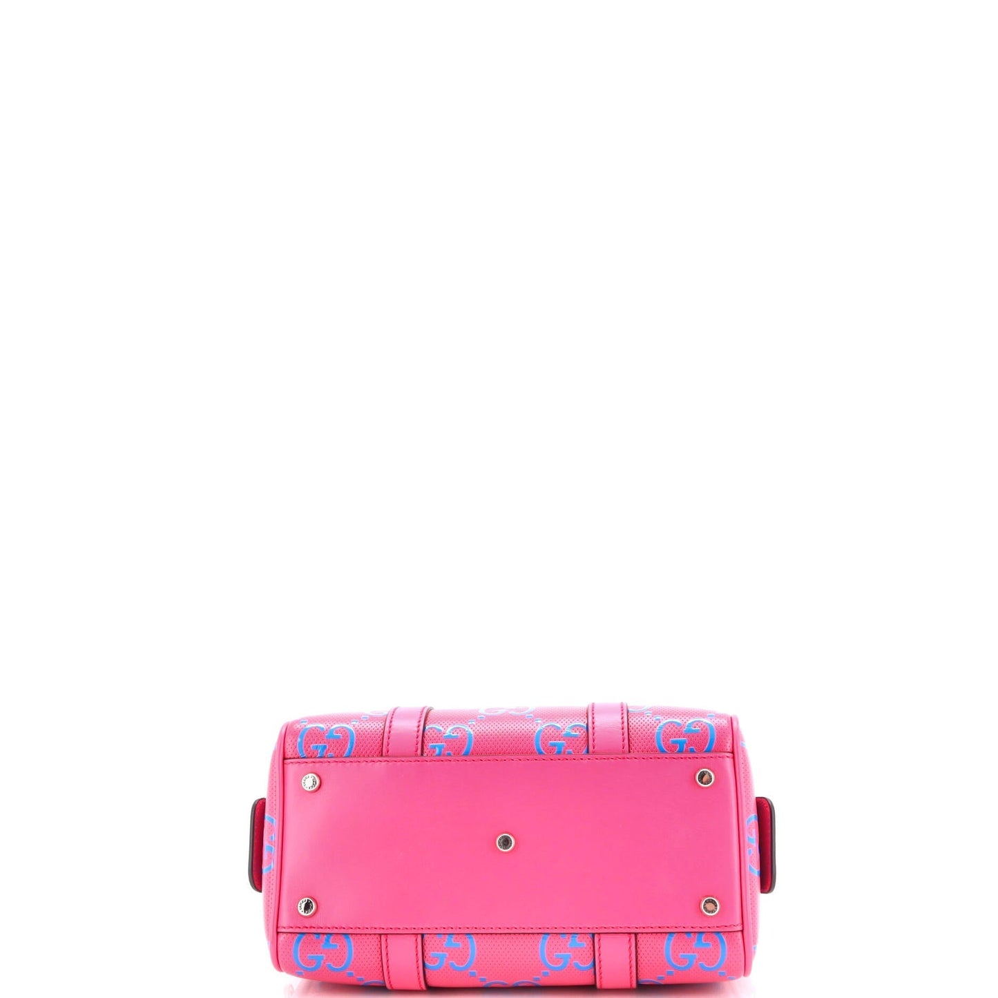 Duffle Bag GG Embossed Perforated Leather Mini