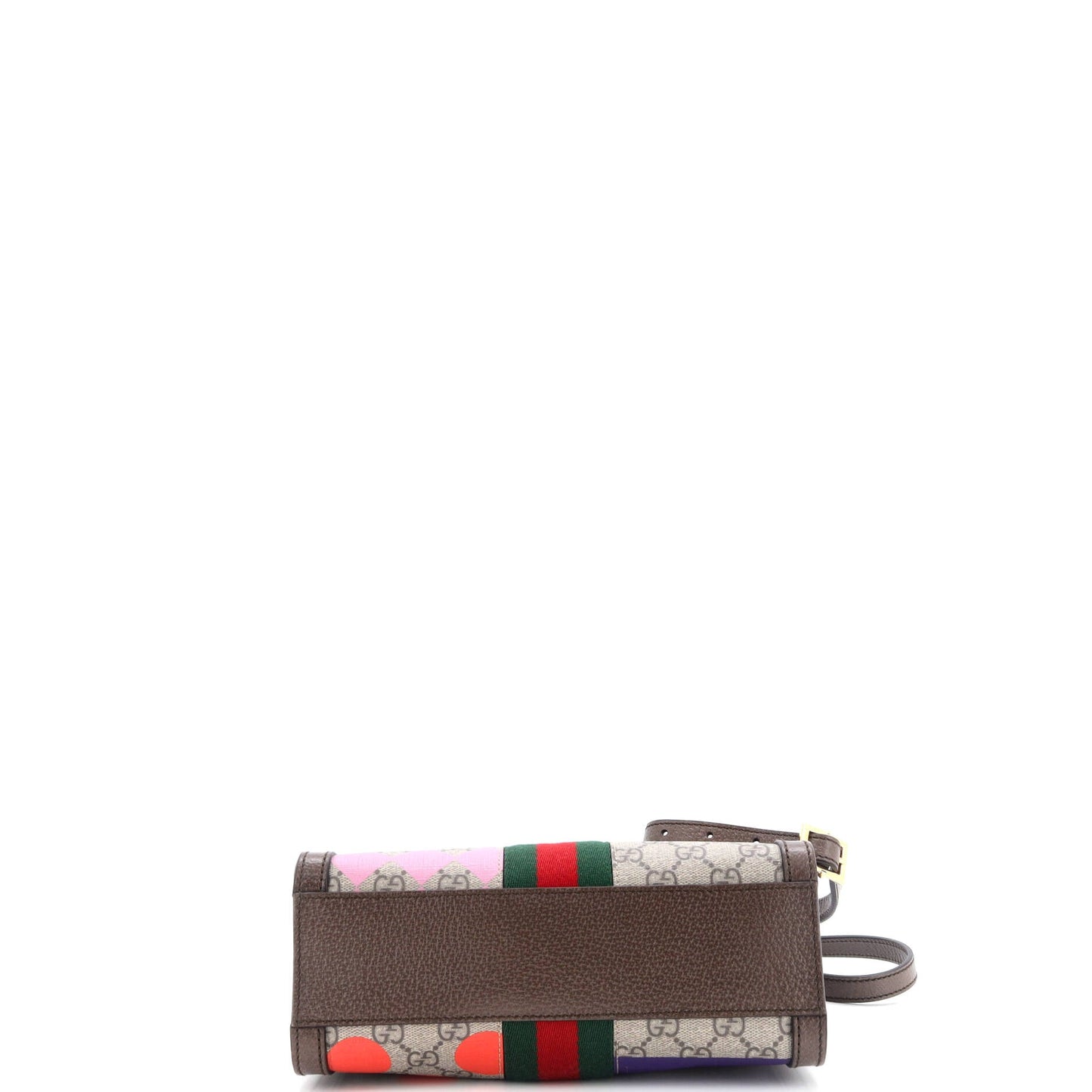 Ophidia Top Handle Tote Geometric GG Coated Canvas Small