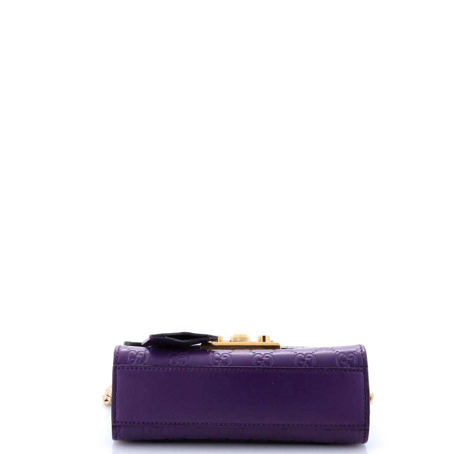 Padlock Shoulder Bag Guccissima Leather Small