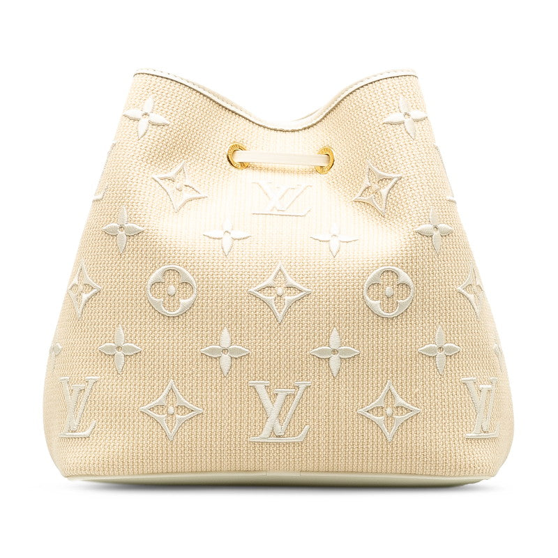 Louis Vuitton By The Pool Neo Noé MM Shoulder Bag M22852 Beige Ladies