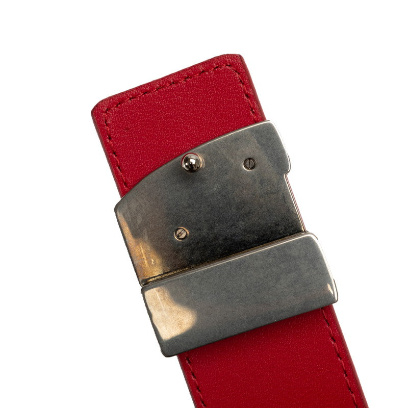 Louis Vuitton Monogram New Wave Sanctuary Belt 32/80 M0096 Red Multicolor Leather  Louis Vuitton