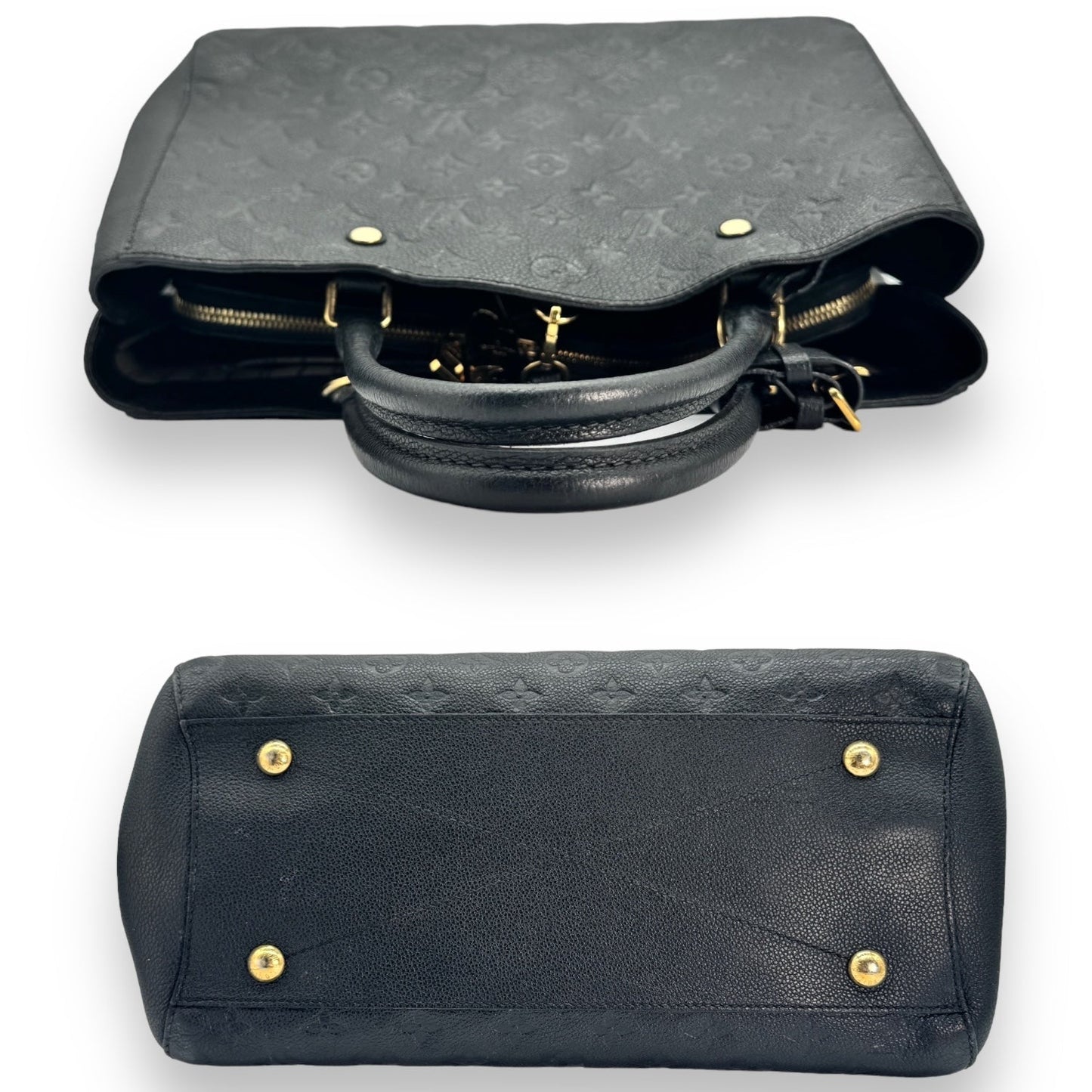 Louis Vuitton Monogram Empreinte Leather Montaigne MM Handbag