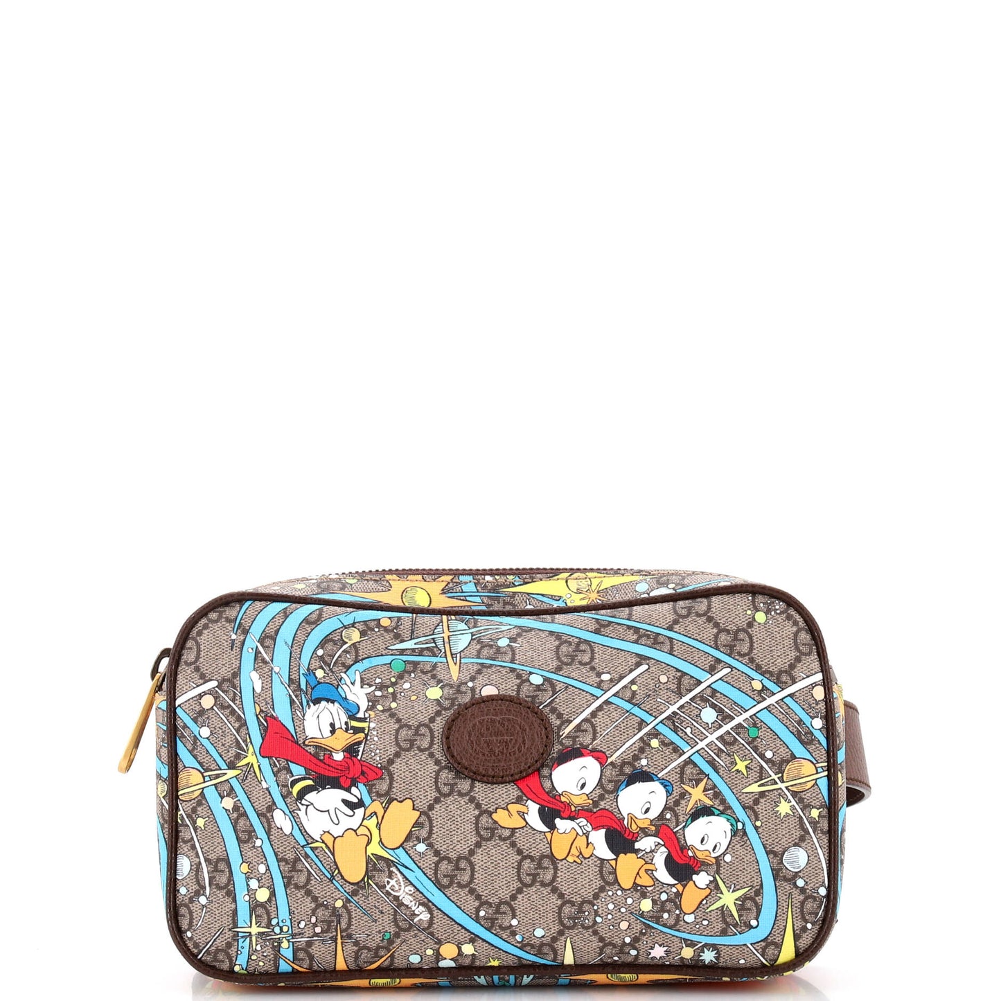 Disney Donald Duck Belt Bag Printed GG Coated Canvas