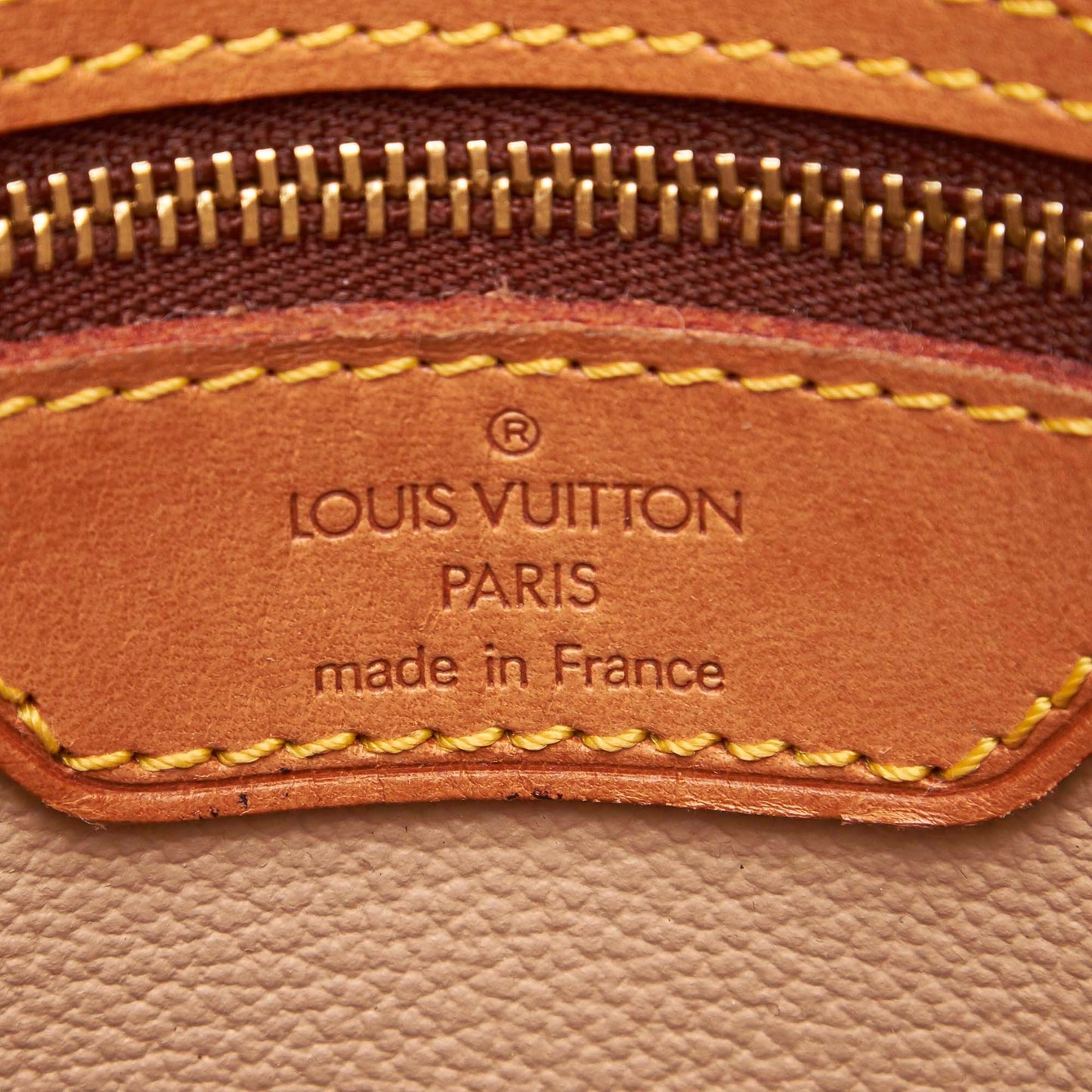 Louis Vuitto Petit Bucket Monogram Canvas Tote Bag