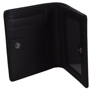 MCM New Diamond Spectrum Visetos Mini Flap Wallet- Black