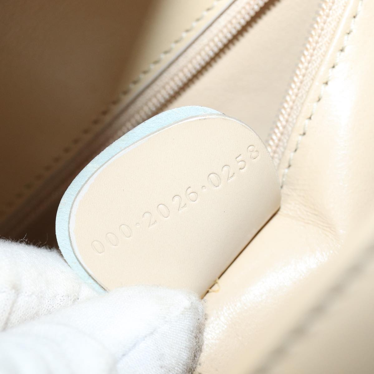 GUCCI Hand Bag Leather Beige 000 2026 0258 80068