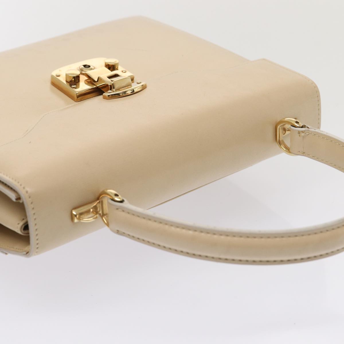 GUCCI Hand Bag Leather Beige 000 2026 0258 80068