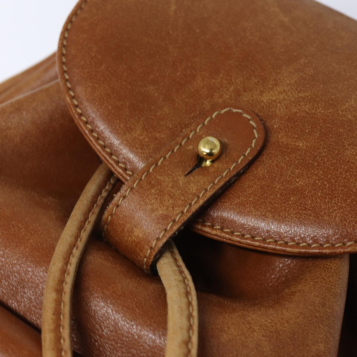 GUCCI Bamboo Backpack Leather Brown 003 1705 0030 80071