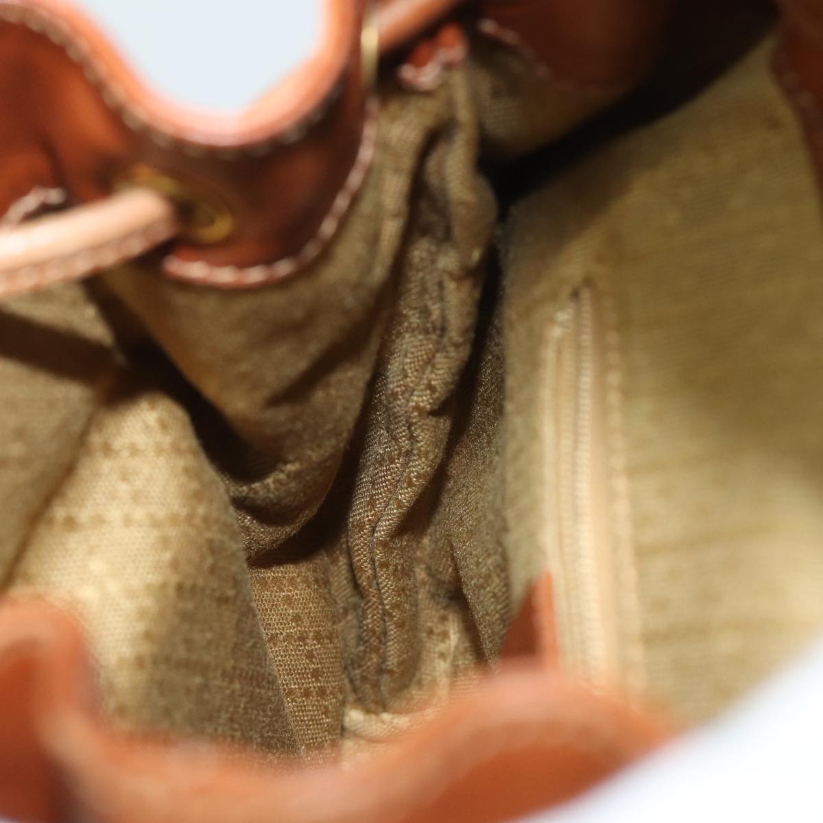 GUCCI Bamboo Backpack Leather Brown 003 1705 0030 80071