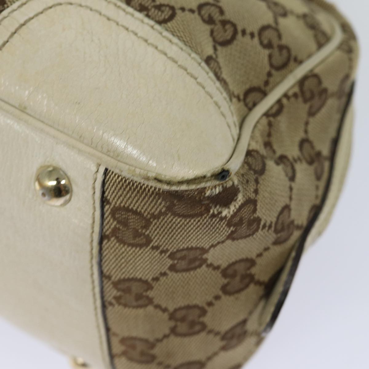 GUCCI GG Canvas Web Sherry Line Shoulder Bag Beige Red Green 161720 80133