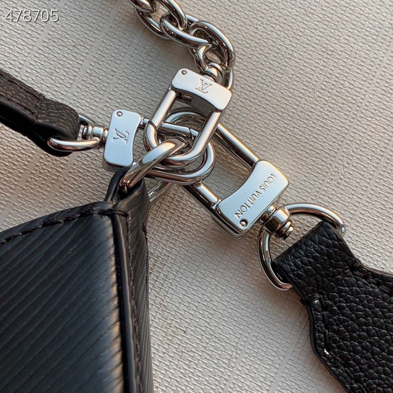 LV Marelle Tote MM Epi Black For Women, WomenÃ¢â‚¬â„¢s Handbags, Shoulder And Crossbody Bags 11.8in/30cm LV M59954