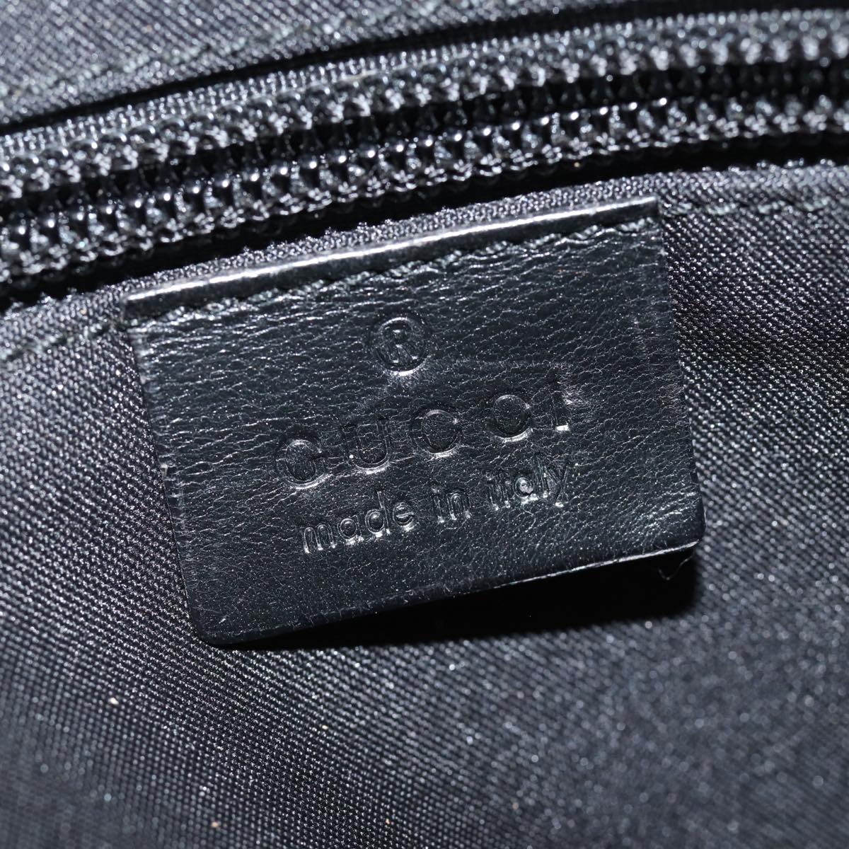GUCCI GG Canvas Clutch Bag Black 018 1616 80604