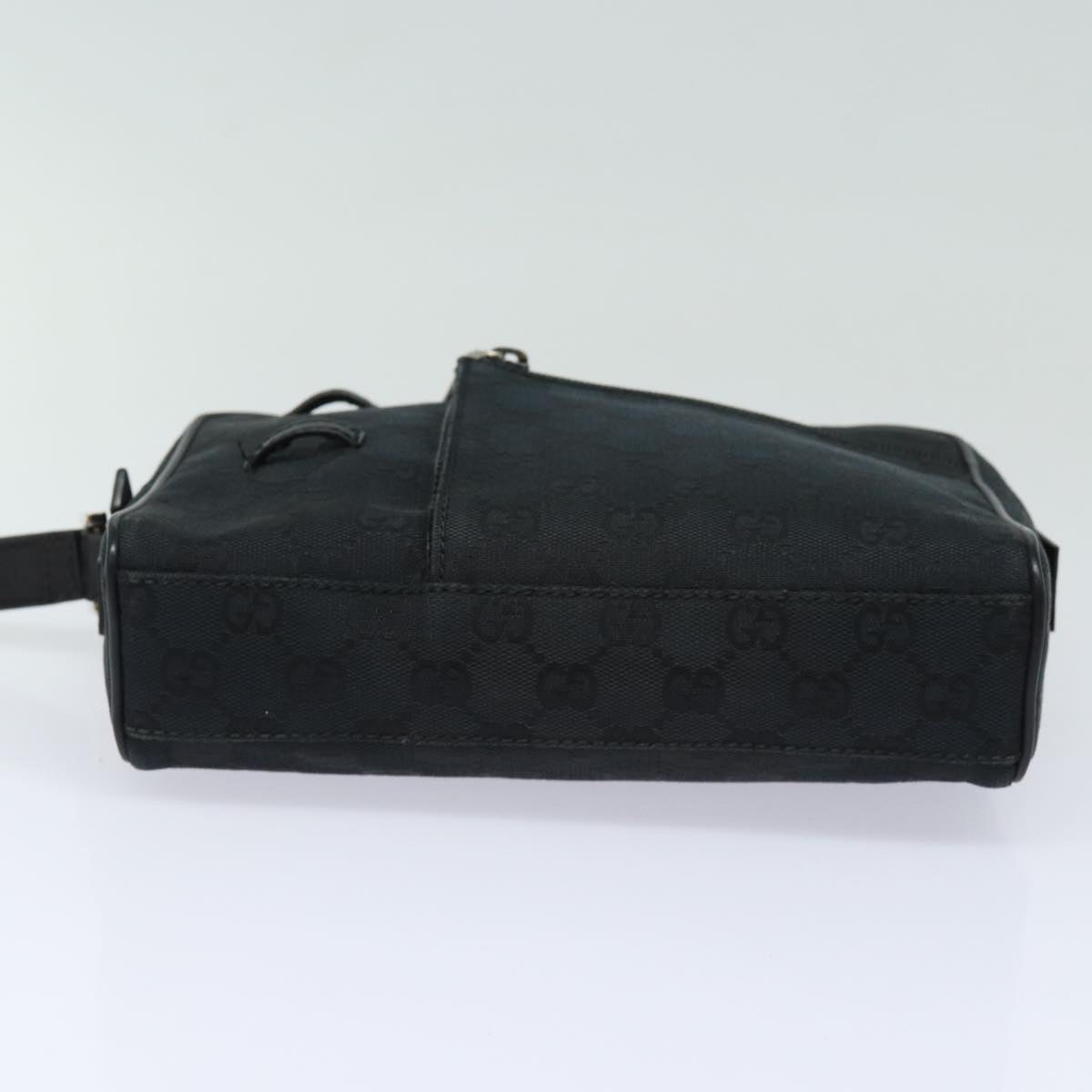 GUCCI GG Canvas Clutch Bag Black 018 1616 80604