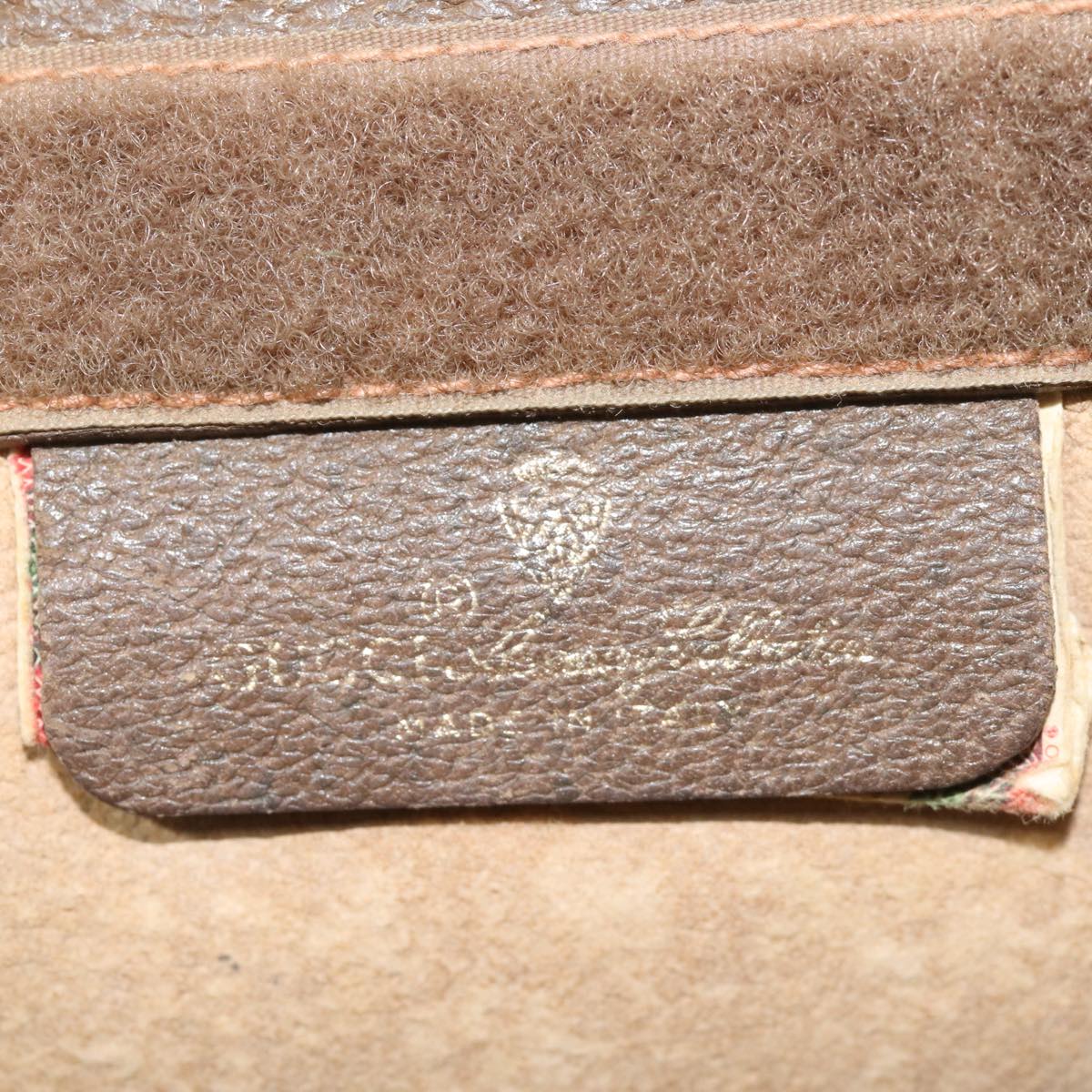 GUCCI GG Supreme Clutch Bag PVC Leather Beige 97 01 037 80682