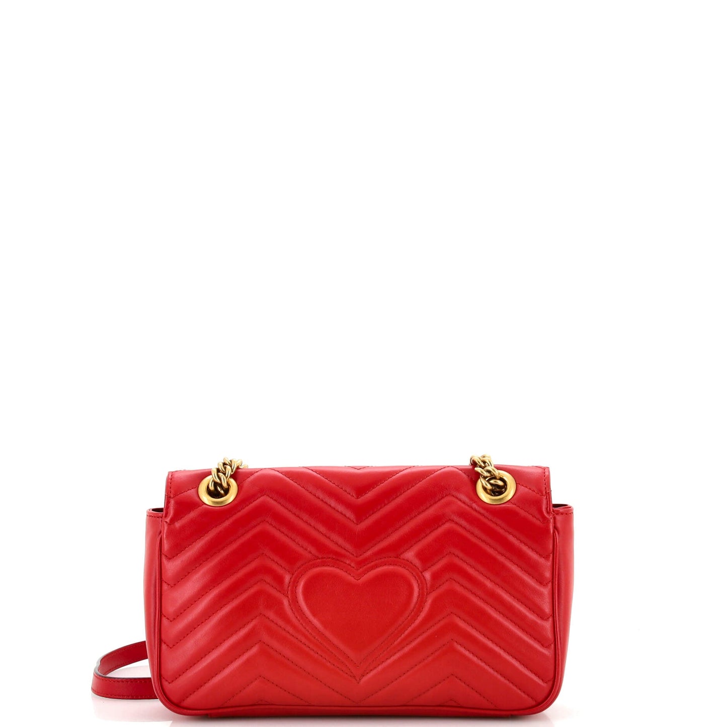 GG Marmont Flap Bag Matelasse Leather Small