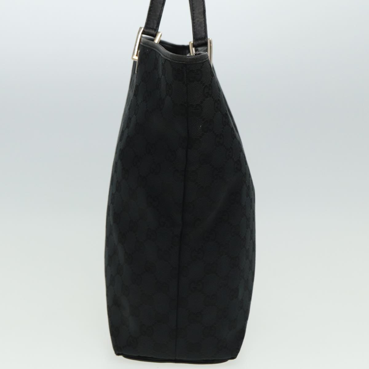 GUCCI GG Canvas Tote Bag Black 002 1098 002404 80833