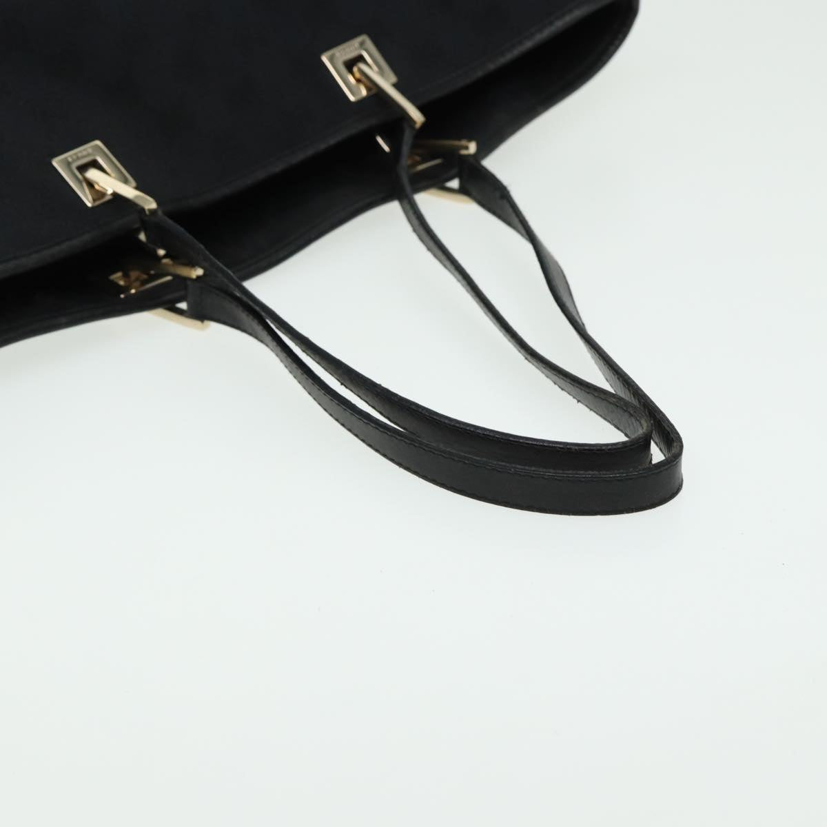 GUCCI GG Canvas Tote Bag Black 002 1098 002404 80833