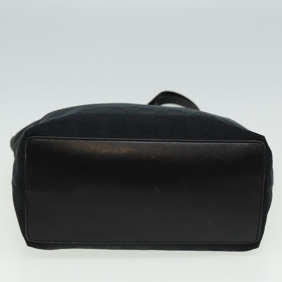 GUCCI GG Canvas Tote Bag Black 002 1098 002404 80833