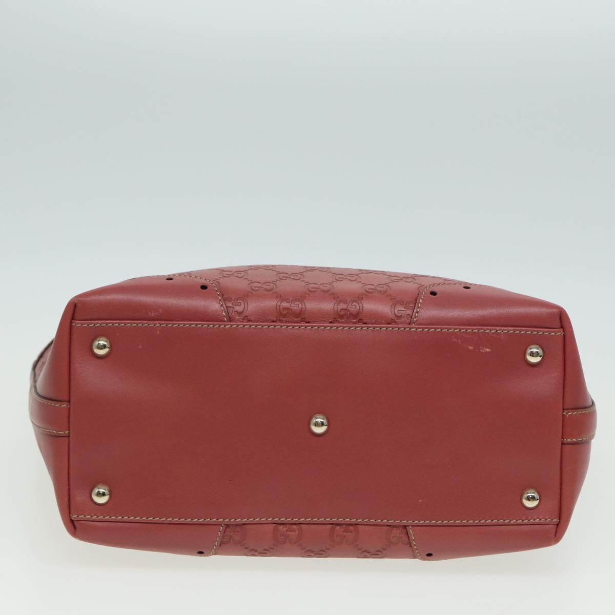 GUCCI GG Canvas Guccissima Hand Bag Pink 145993 80835
