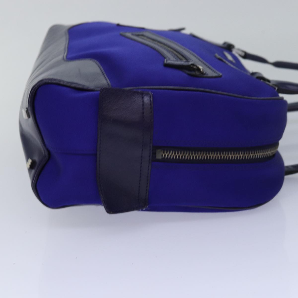 GUCCI Hand Bag Nylon Blue 002 1115 80838