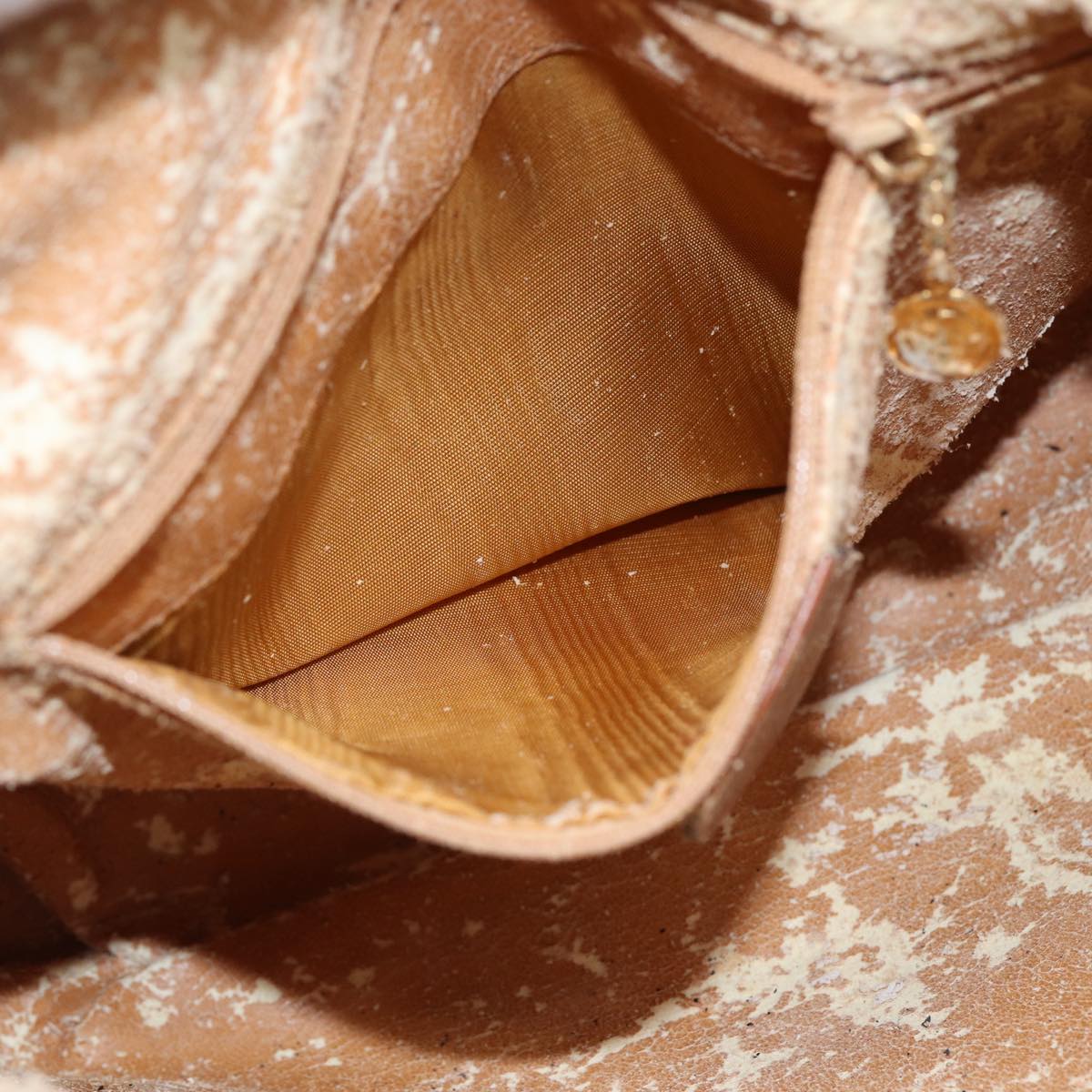 GUCCI Bamboo Shoulder Bag Leather 2way Brown 001 0166 1638 80845