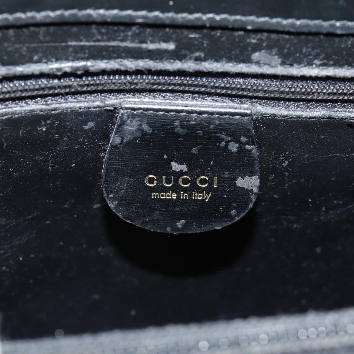 GUCCI Tote Bag Leather Black 002 2113 0333 80890