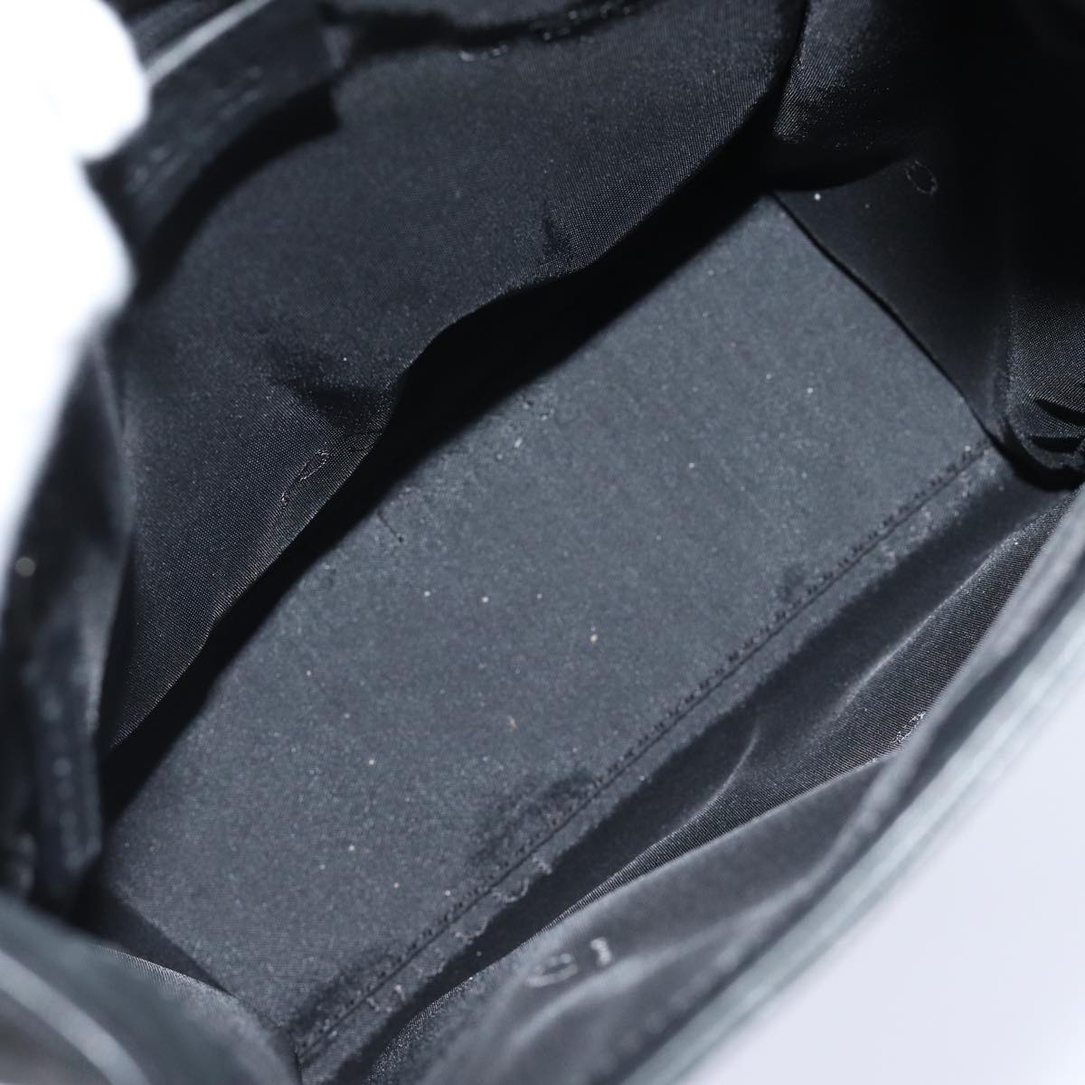 GUCCI Hand Bag Nylon Black 91386 80892