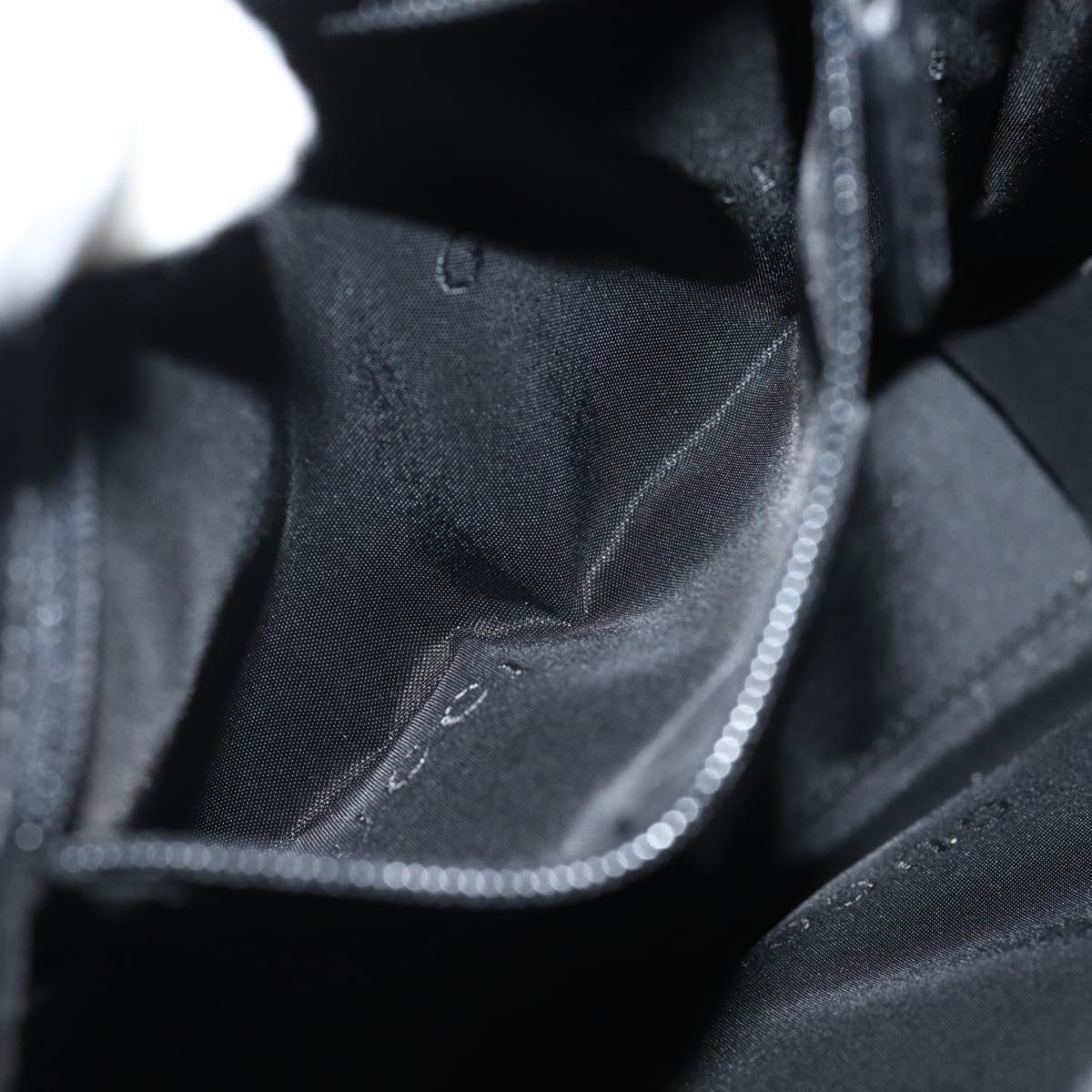 GUCCI Hand Bag Nylon Black 91386 80892