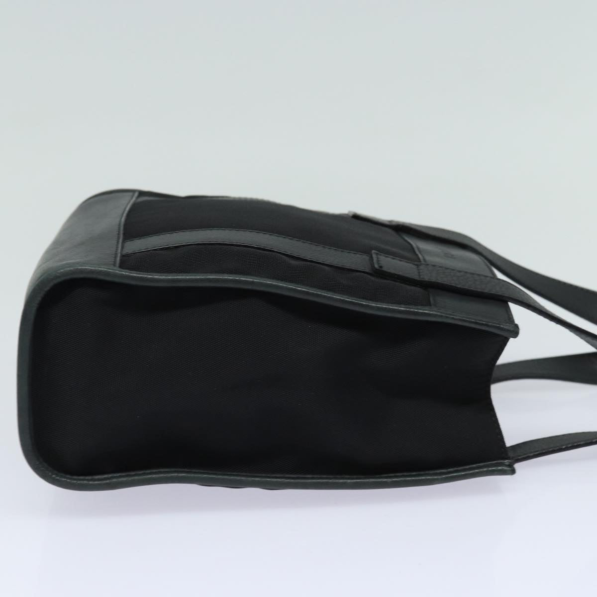 GUCCI Hand Bag Nylon Black 91386 80892