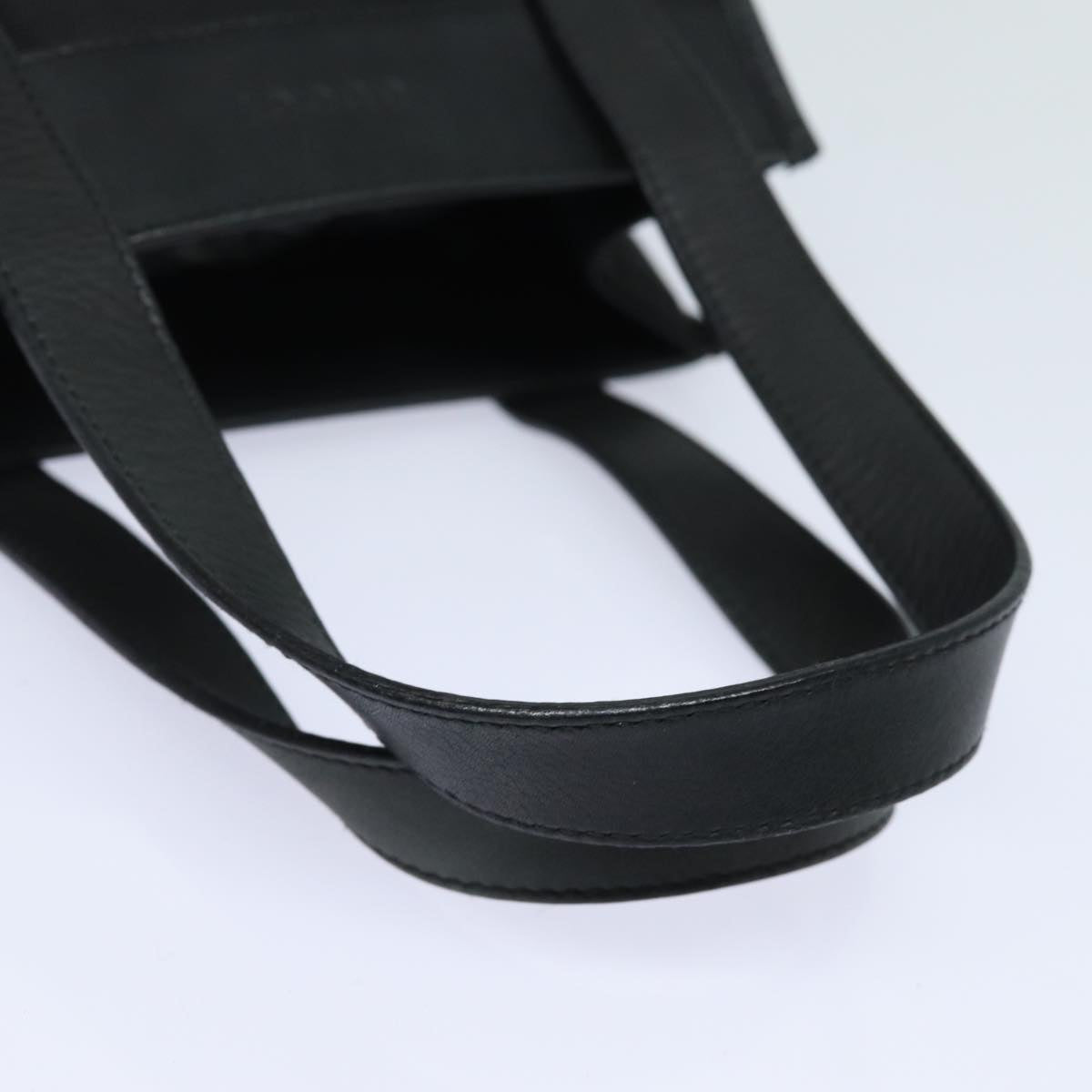 GUCCI Hand Bag Nylon Black 91386 80892