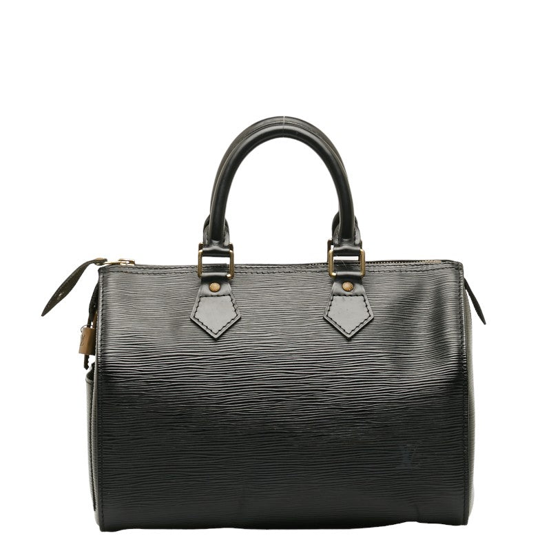Louis Vuitton Epic Speed 30 Bag Boston Bag M59022 Noir Black Leather Lady Louis Vuitton