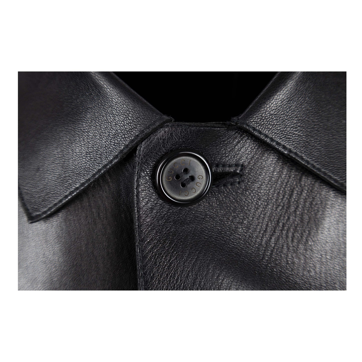 GLM-- Leather Trench Coat - '00s