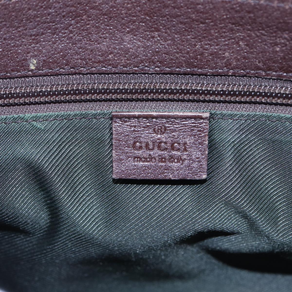 GUCCI GG Canvas Shoulder Bag Beige 114273 81012
