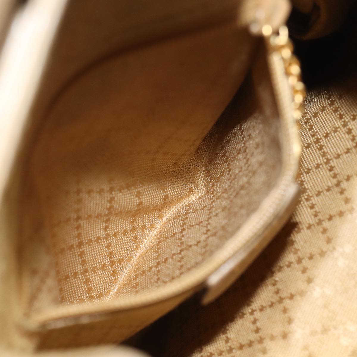 GUCCI Bamboo Backpack Suede Leather Beige 003 1705 0030 81152