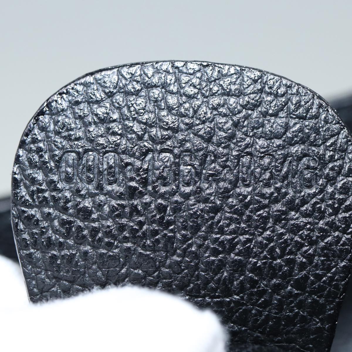 GUCCI Bamboo Hand Bag Suede 2way Black 81161