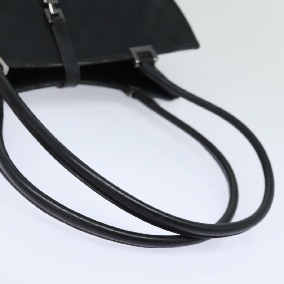 GUCCI Jackie GG Canvas Shoulder Bag Black 002 1073 81163