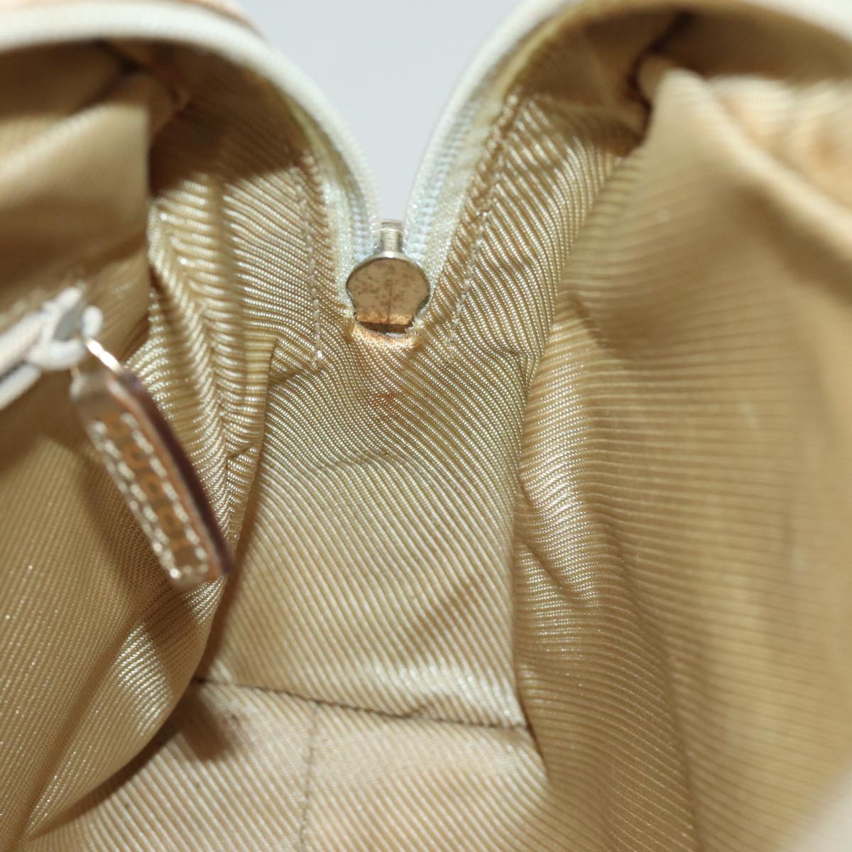 GUCCI GG Canvas Hand Bag Light Blue 000 0852 81164