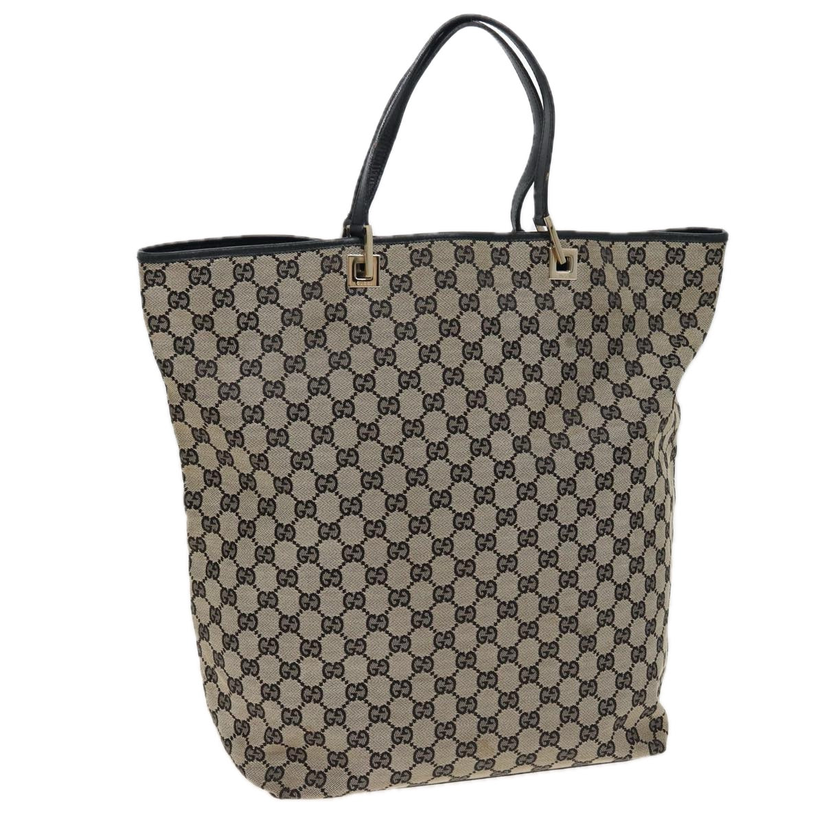 GUCCI GG Canvas Tote Bag Beige 002 1097 81199