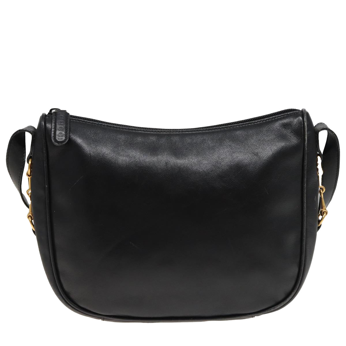 GUCCI Shoulder Bag Leather Black 001 2214 1687 81327
