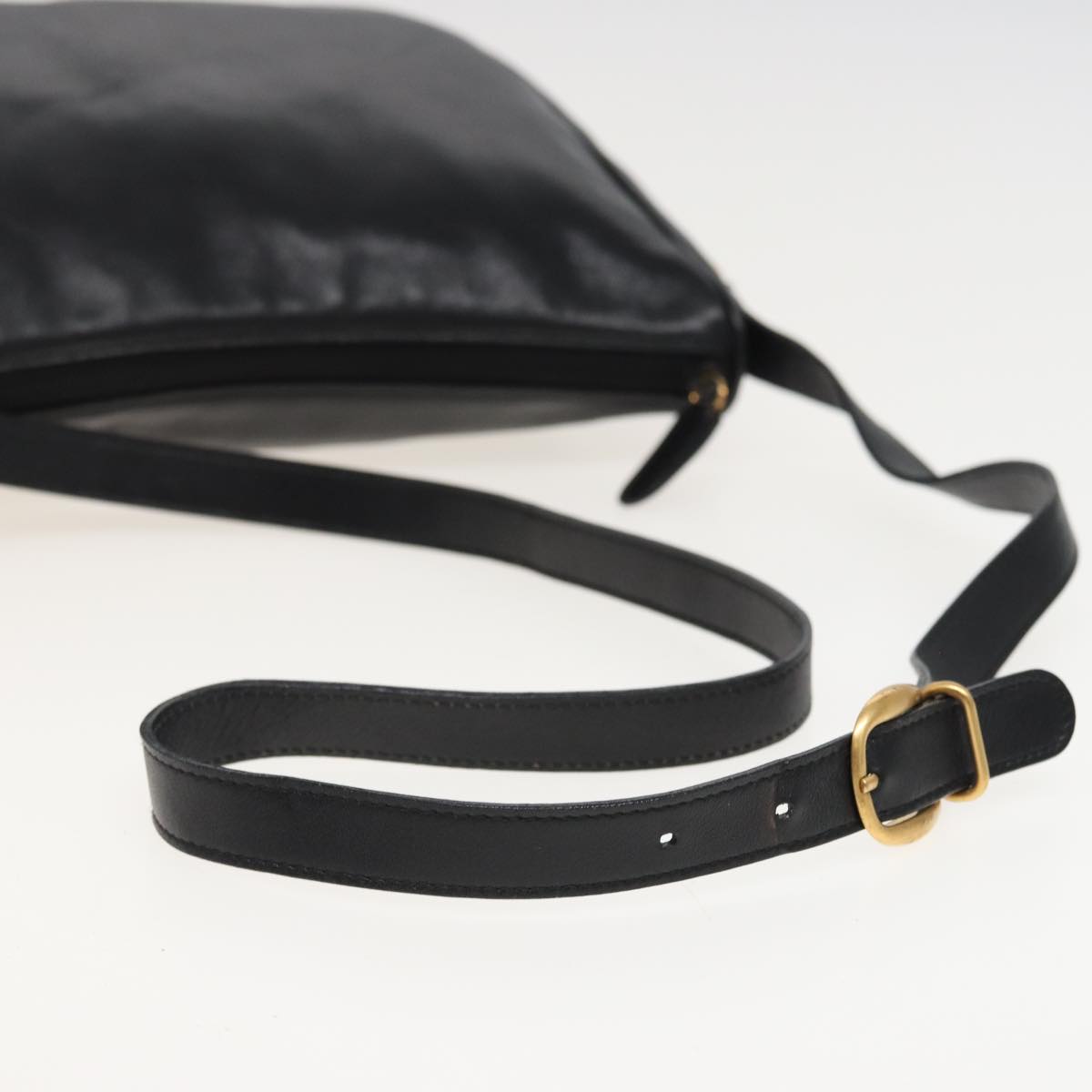 GUCCI Shoulder Bag Leather Black 001 2214 1687 81327